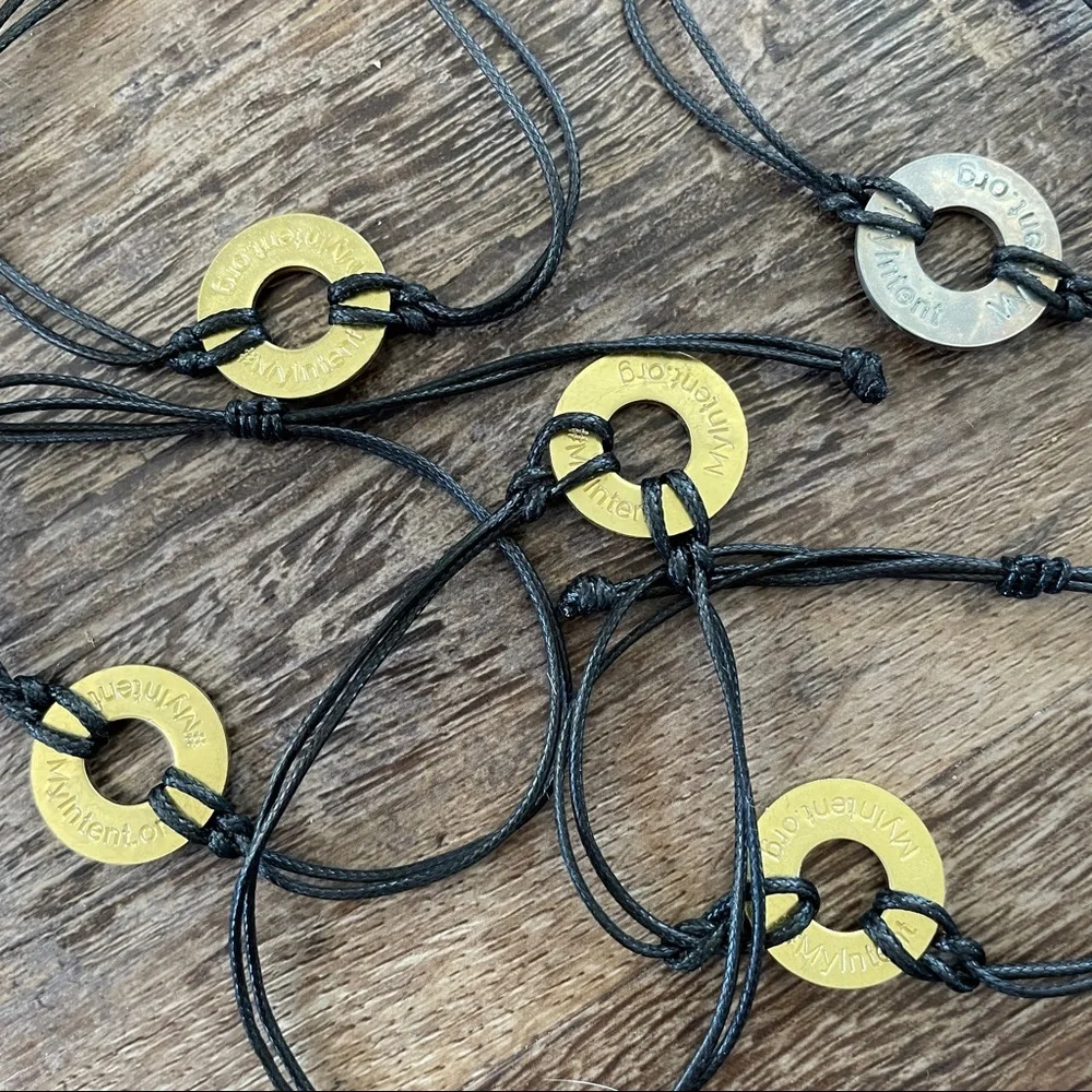5 authentic MyIntent bracelets